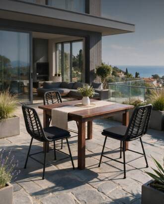 sous cat chaises de jardin - ne pas effacer