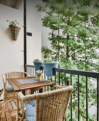 Comment aménager facilement une petite terrasse ou un balcon