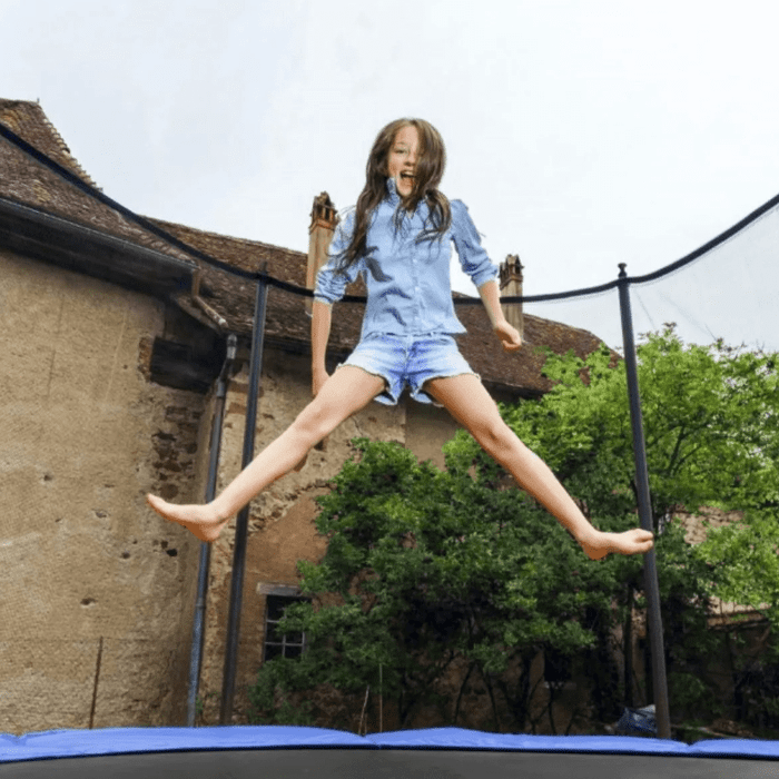 saut trampoline