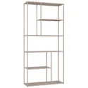 Estantería de metal 189cm color topo