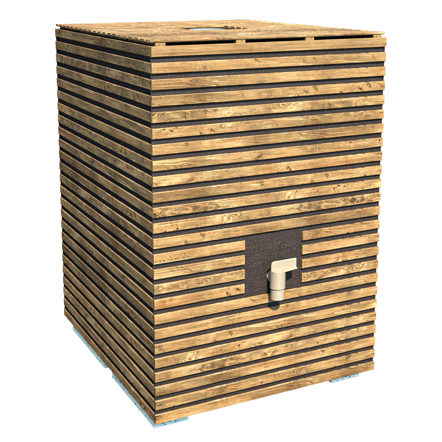 CERLAND - Cache pour récupérateur d'eau KUBO