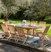 Muebles de jardín de teca...