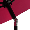  Parasol droit HAPUNA rond 2,70m de diamètre fuchsia