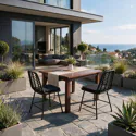 Lot de 2 chaises en rotin...