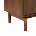 Donker houten buffet 120cm SARAH