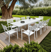 Salon de jardin extensible...