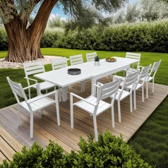 Salon de jardin extensible...