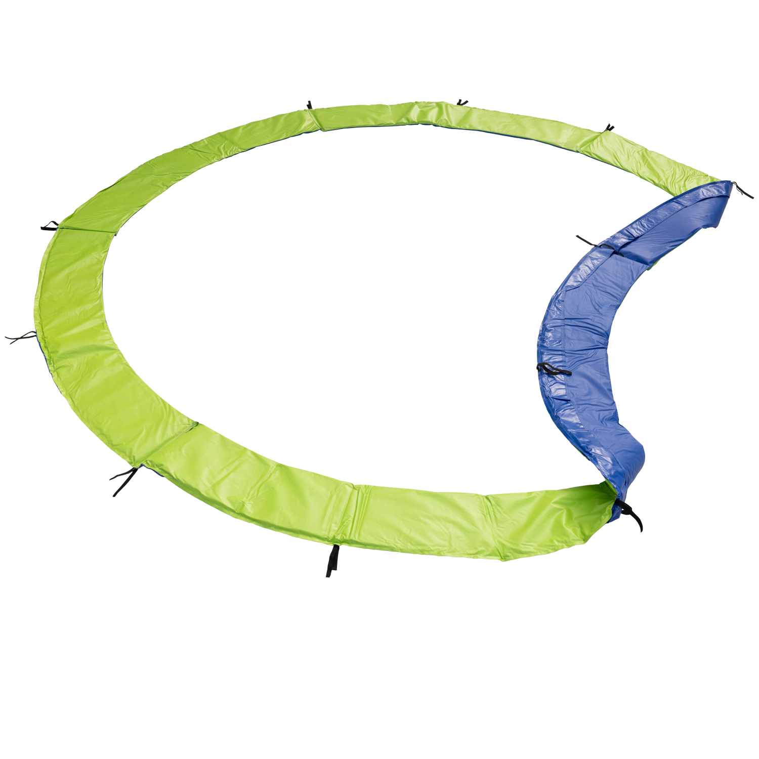  Tapete de protecção reversível para trampolim Ø305cm ADELAÏDE - verde/azul