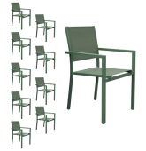Lot de 10 chaises en...
