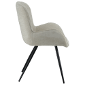 Chaise en chenille beige EVA