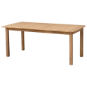Uitschuifbare tuinset 180/240cm PADAR in acaciahout 8 zits - zandkussens