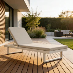 Bain de soleil en aluminium...