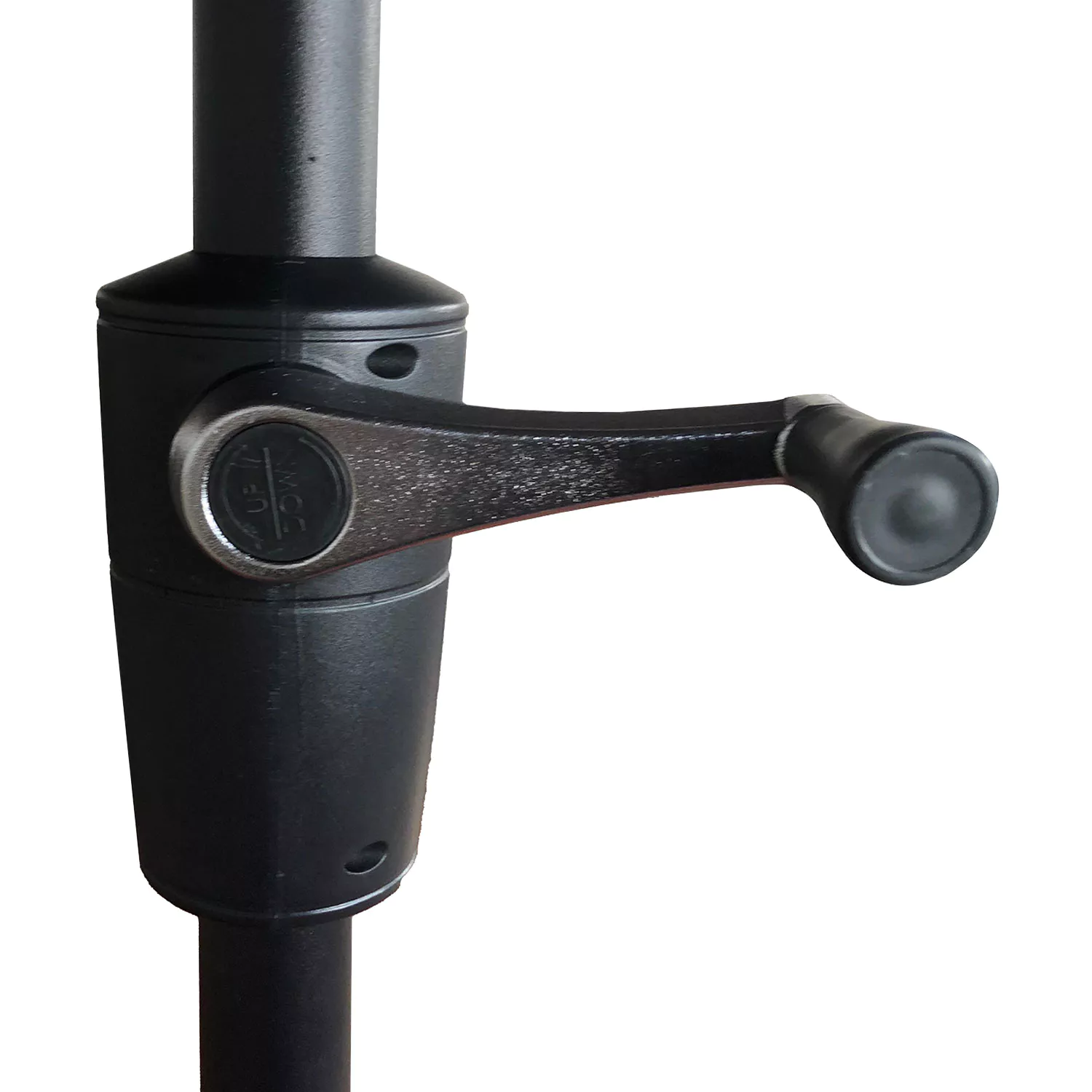 Dubbele parasol 2x4m LINAI grijs