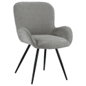 Silla de chenilla gris EVA