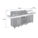 Cook'in Garden - Modulaire buitenkeuken FIDGI 4