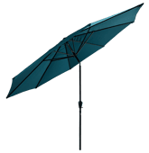 Parasol droit rond 3,30m de...