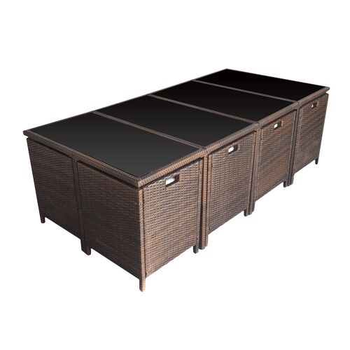 Salon de jardin encastrable...