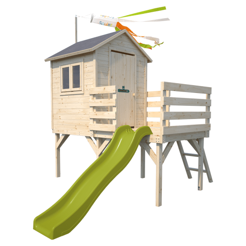 SOULET - Cabane en bois sur...