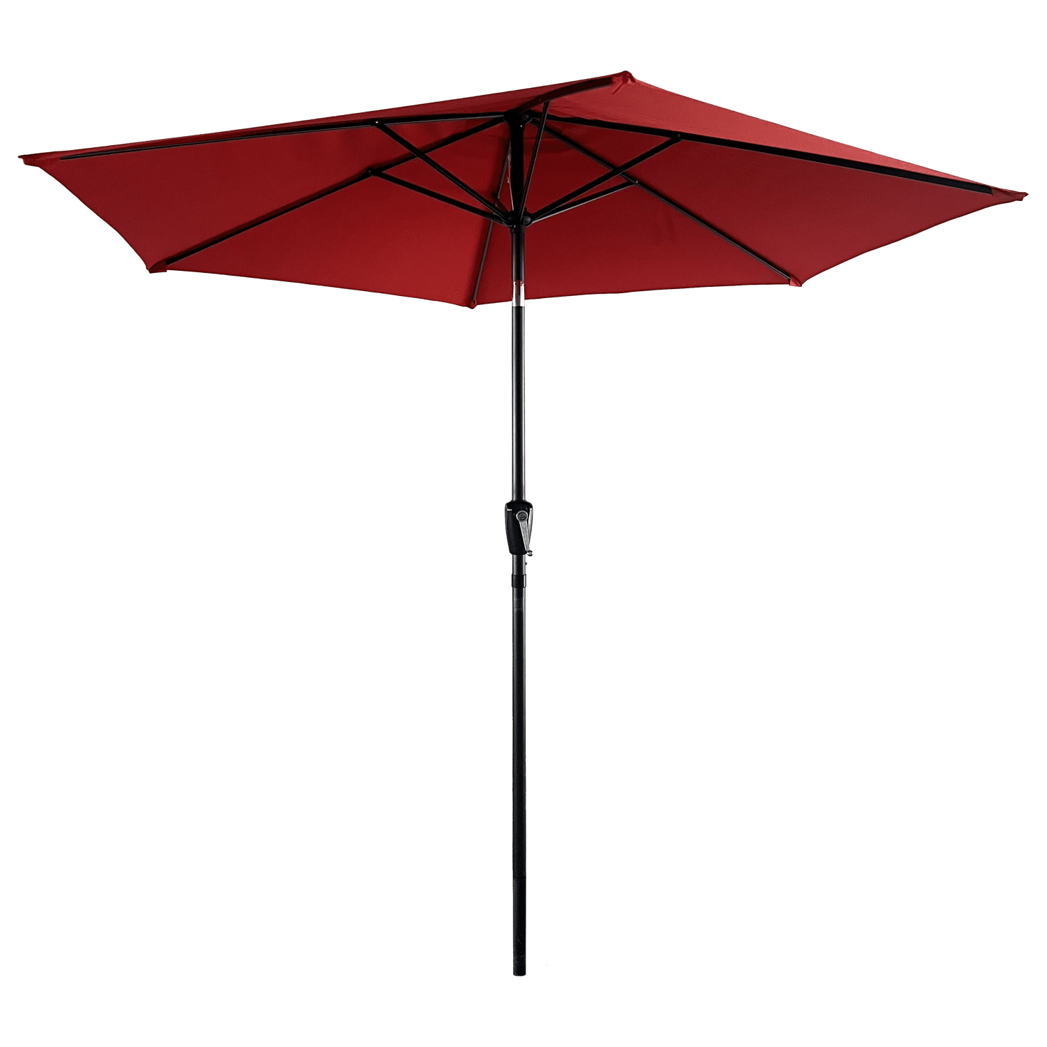 HAPUNA rechte ronde parasol 2,70m diameter rood