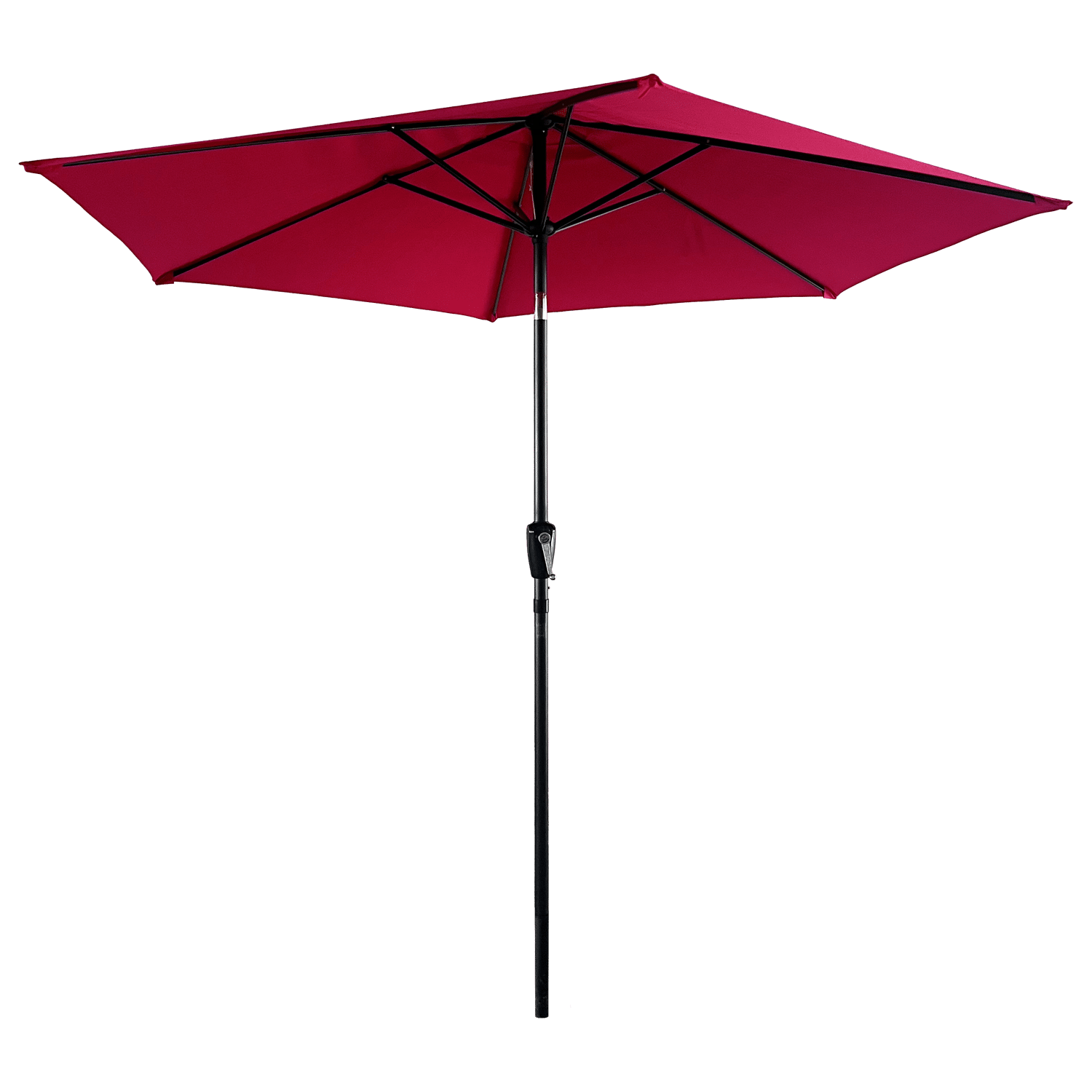  Parasol droit HAPUNA rond 2,70m de diamètre fuchsia