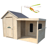 SOULET - Cabane en bois...