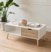 Table basse avec tiroir...