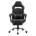 Fauteuil de bureau gamer noir et gris LINK