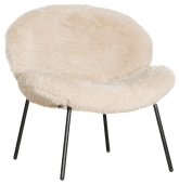 Fauteuil en fausse fourrure...