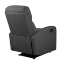 Fauteuil inclinable MAX gris anthracite