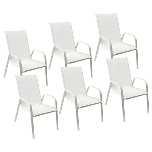 Set van 6 MARBELLA stoelen...