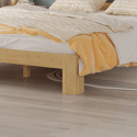 Houten bed met hoofdbord 140x200cm FINN