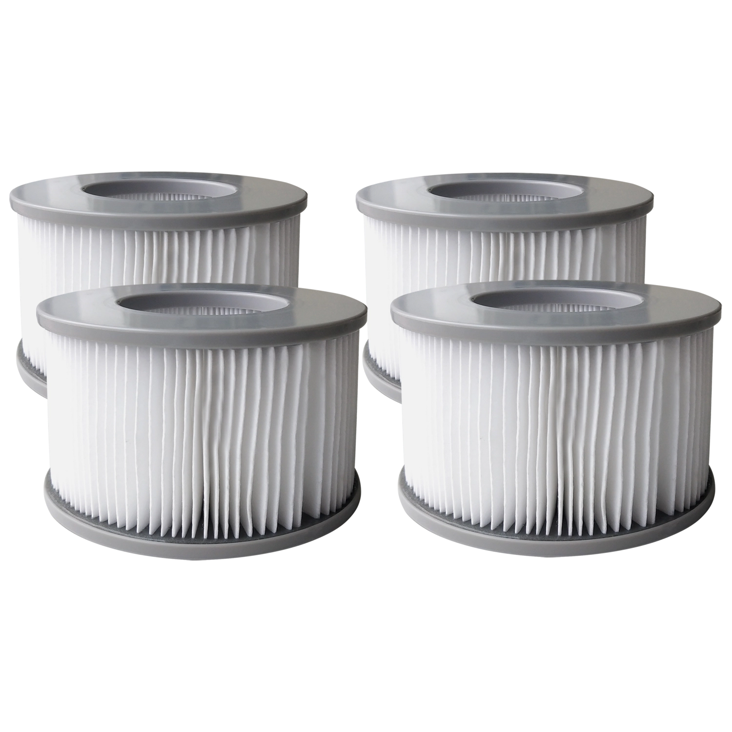 MSPA - Lot de 4 cartouches filtrantes avec filet pour spa gonflable Mspa