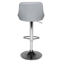 Tabouret de bar gris JASPER