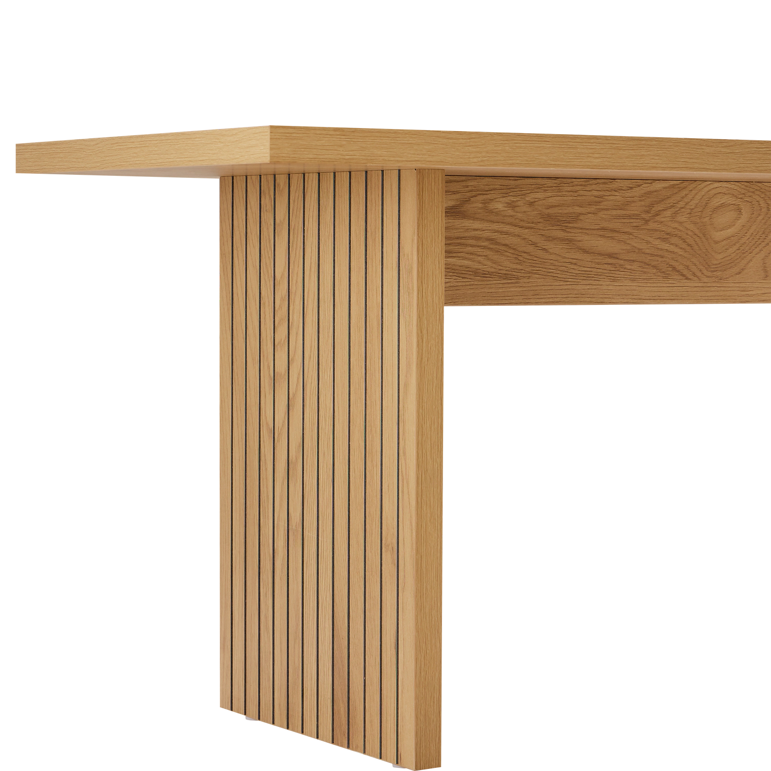 ALMA Set di tavolo e 2 panche in stile scandinavo da 180 cm