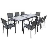 Salon de jardin extensible...