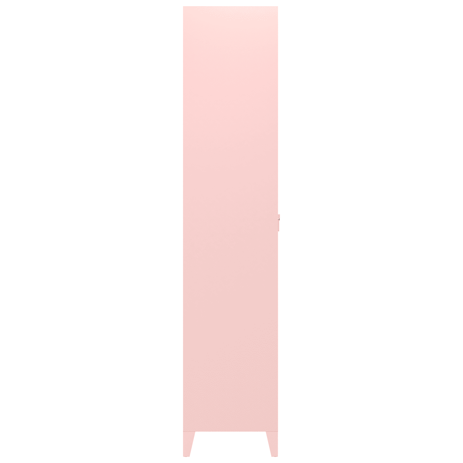 Armoire en métal 1 porte rose