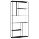 Estantería de metal 189cm negra