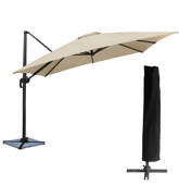 Parasol déporté carré 3x3m...