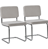 Lot de 2 chaises cantilever...