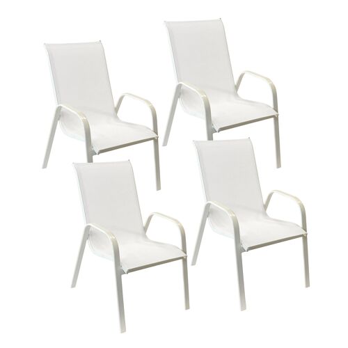 Set van 4 MARBELLA stoelen...