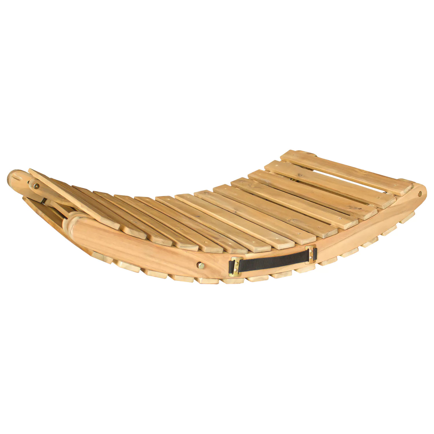 Lettino pieghevole in acacia KOMODO