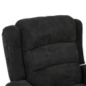 Fauteuil électrique inclinable gris