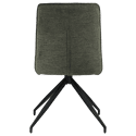 Lot de 2 chaises en tissu vert AREN