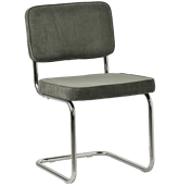 Lot de 2 chaises cantilever...