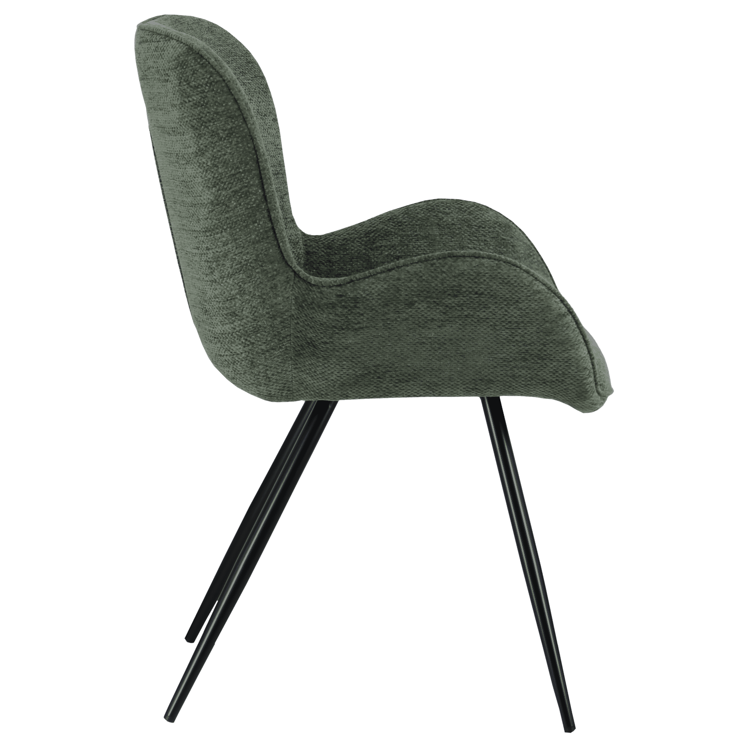 Chaise en chenille verte EVA