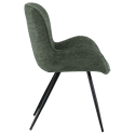 Cadeira em EVA chenille verde