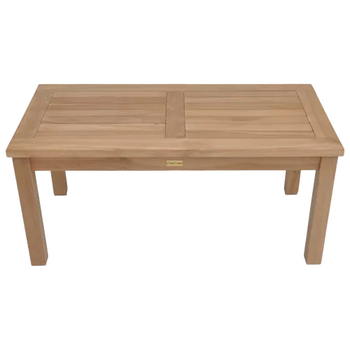 Mesa de teca rectangular...