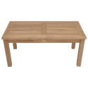 Mesa de teca rectangular 100x40cm KUTA