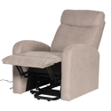 Fauteuil électrique inclinable GABY taupe