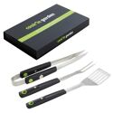 COOK'IN GARDEN - Set van 3 magnetische barbecueaccessoires